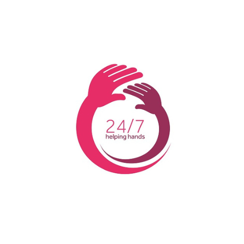 24 7 Helping Hands Logo