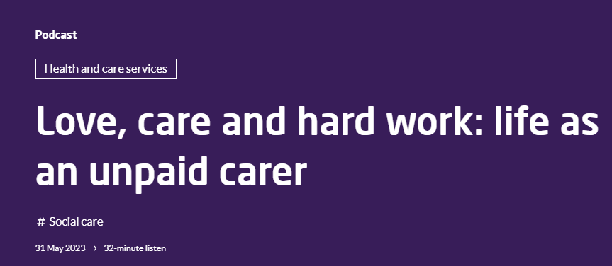 Love care and hard work life as a carer