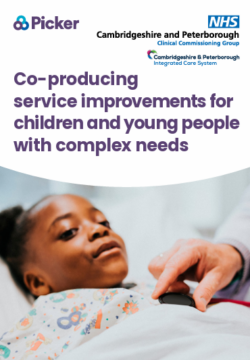 Co-producing quality improvements in health and social care Report front