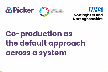 Co-production as the default approach across a system