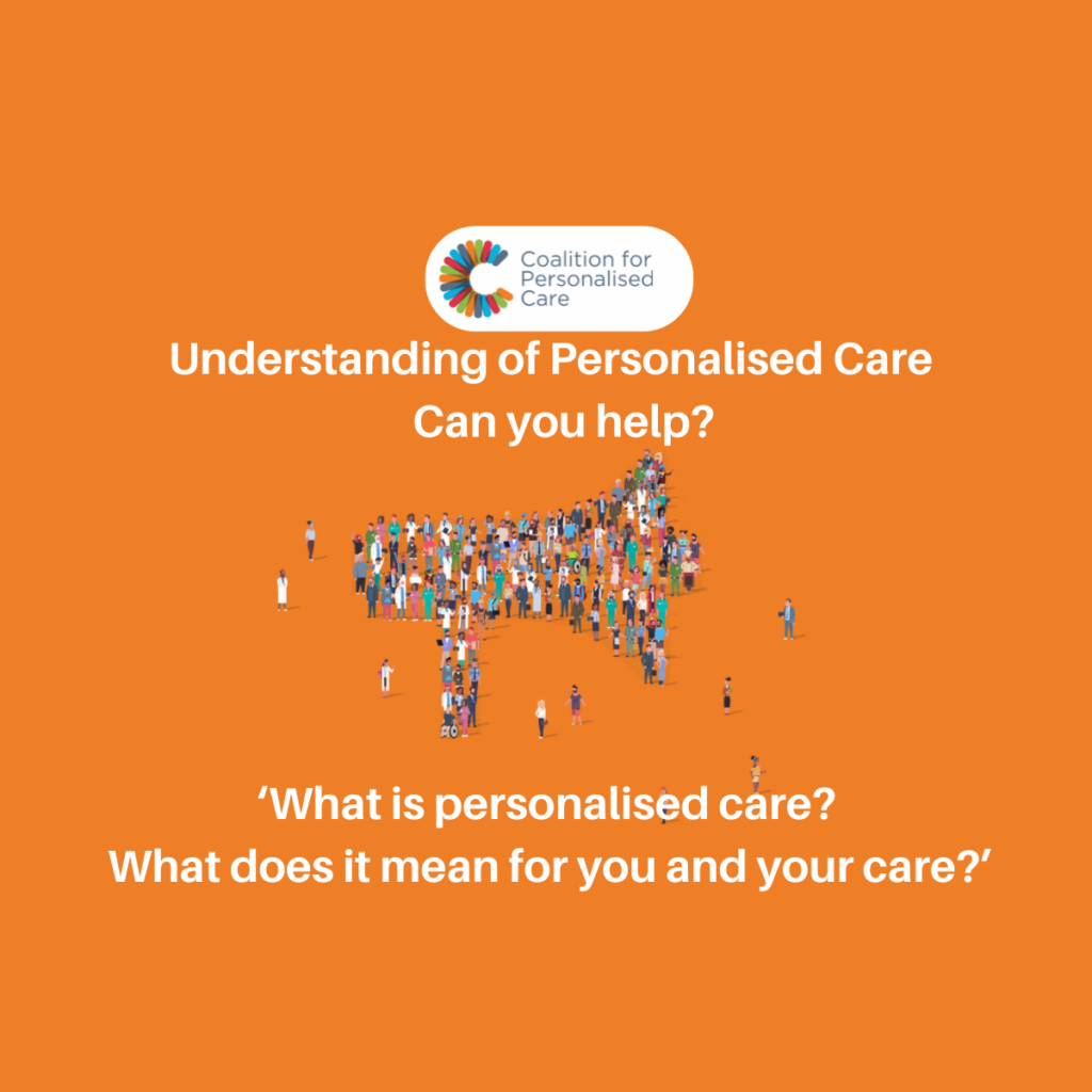 Poster saying what is Personalised Care.