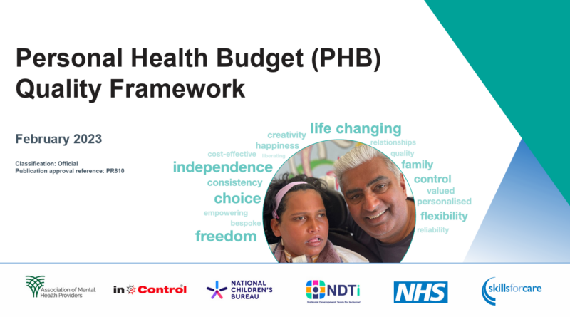 Front of PHB Quality Framework Report