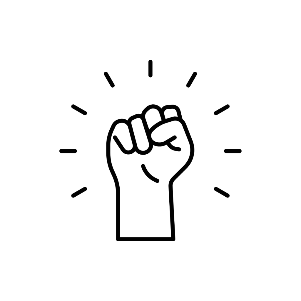 Clenched fist