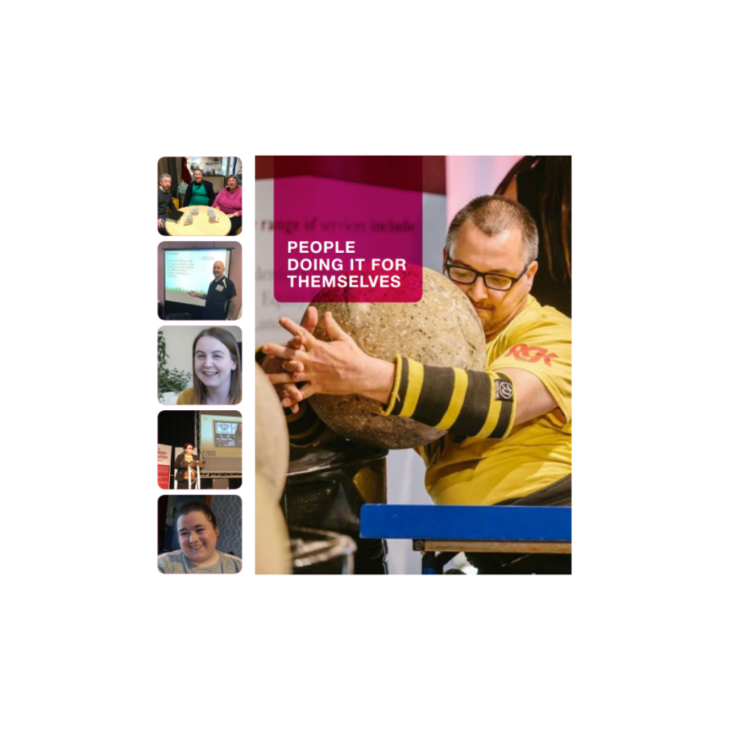 Front cover of 'People doing it for themselves' report