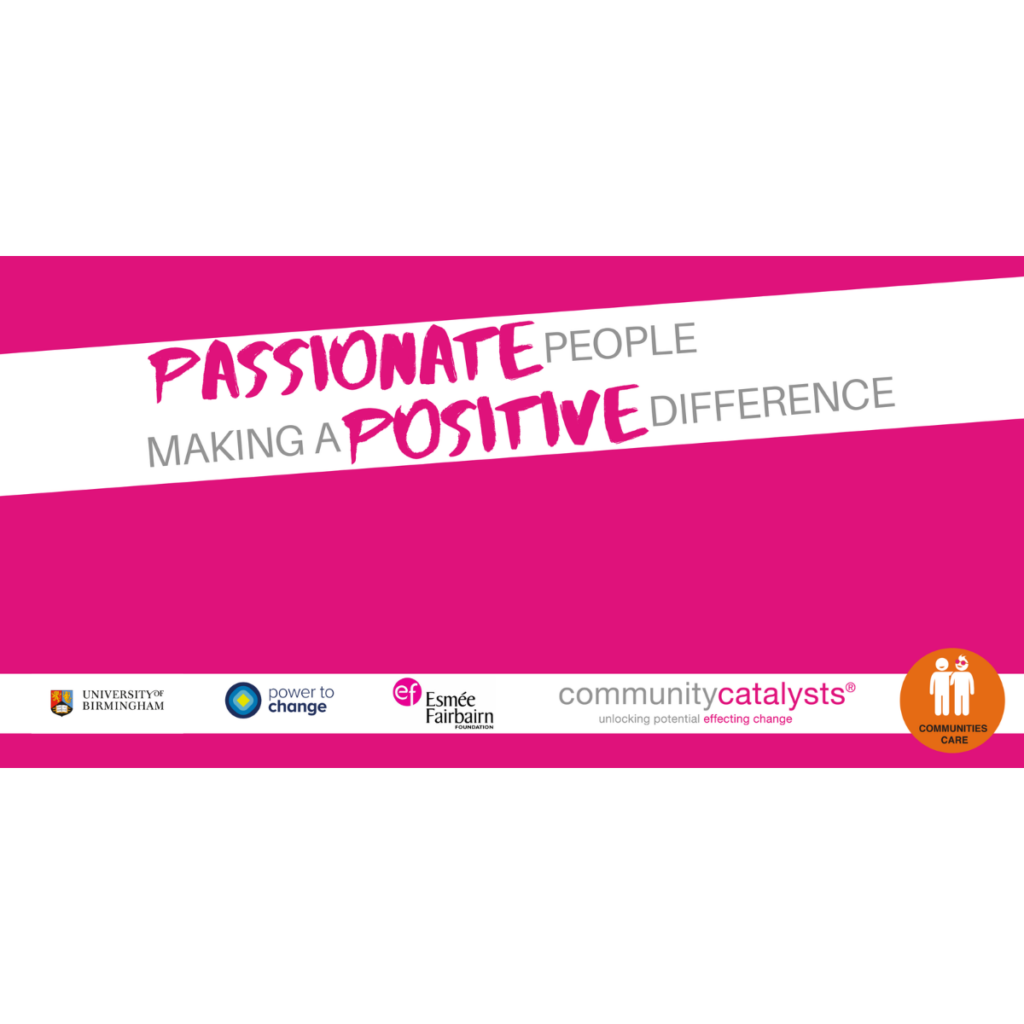 Passionate people making a positive difference banner