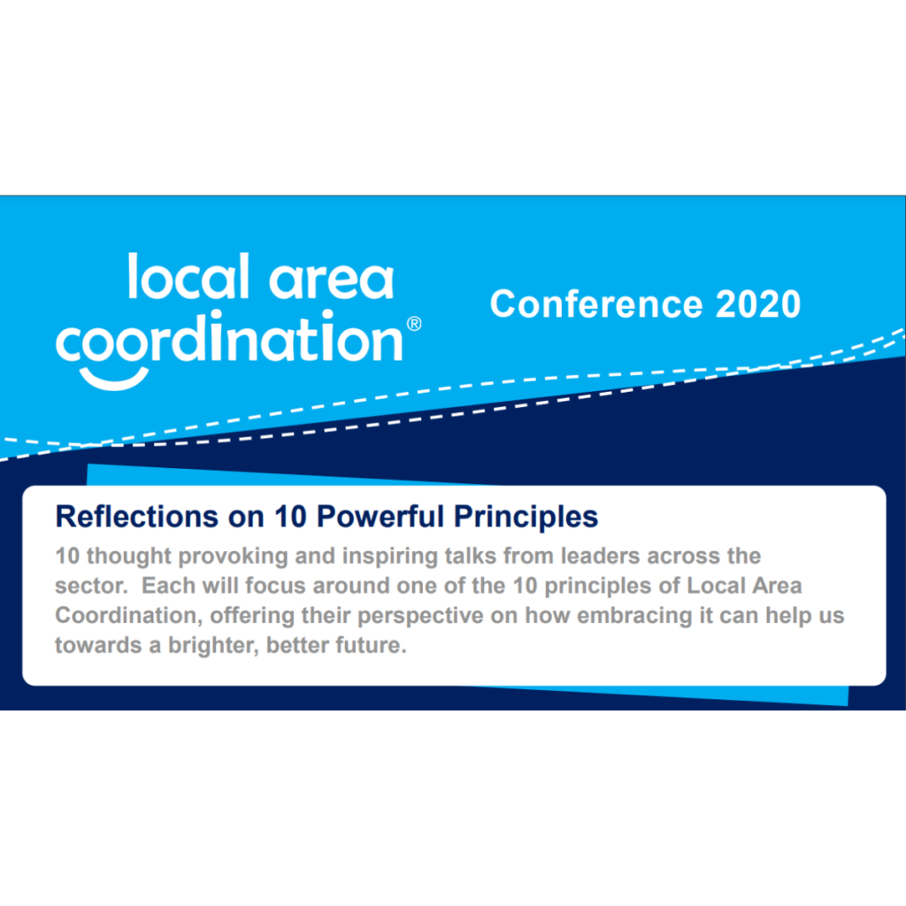 Document from 2020 conference entitled 'reflections on 10 powerful principles'