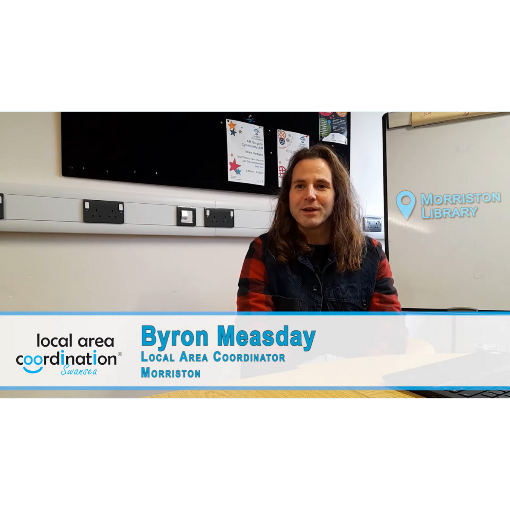 Screenshot from video with Byron Measday