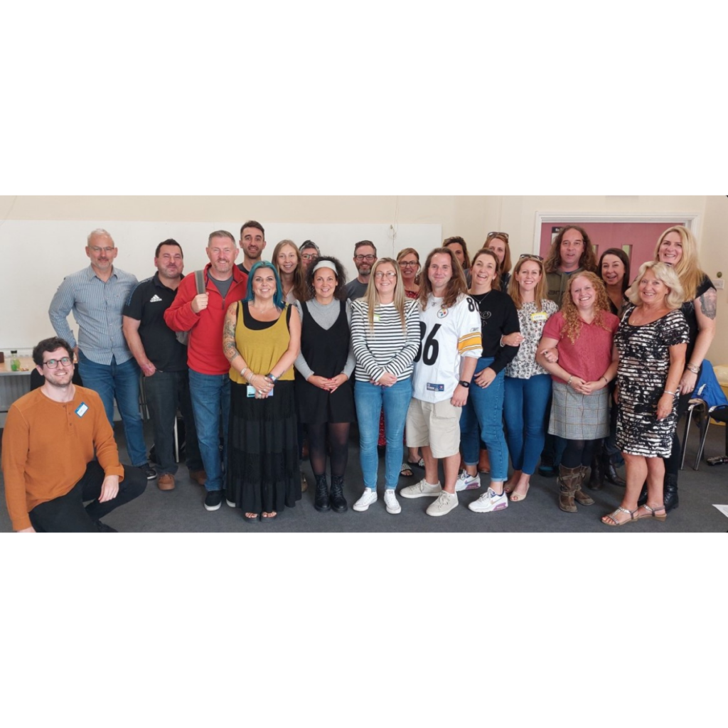 Group of Swansea Local Area Coordinators at workshop