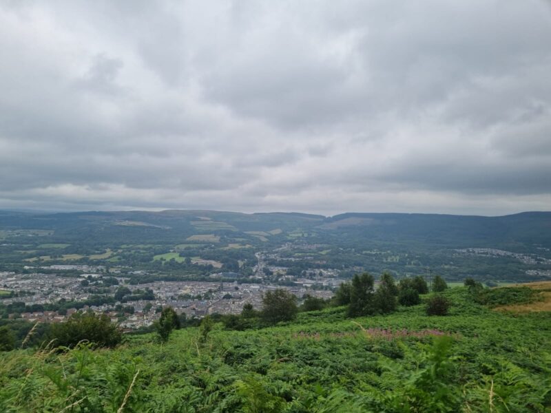 Image of landscape in Rhondda