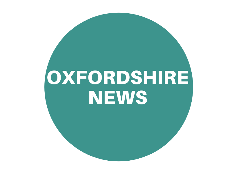 Green circle reading 'Oxfordshire news'