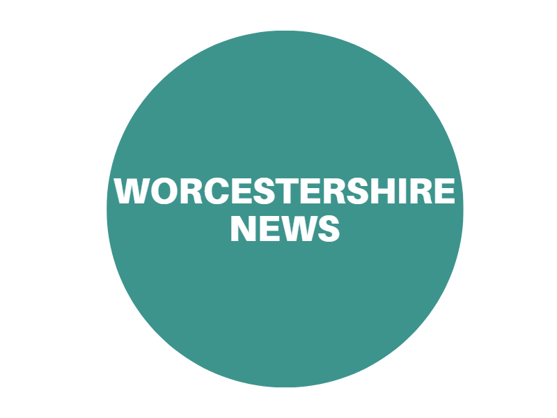 Green circle reading 'Worcestershire news'