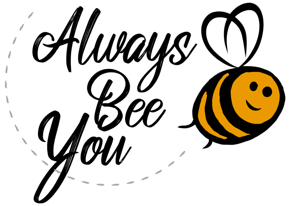 Logo with picture of a bee and text reading 'Always Bee You'.