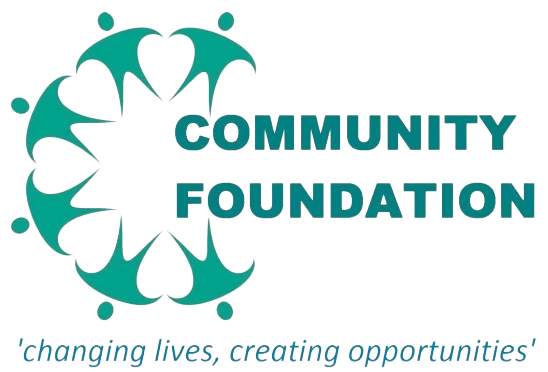 The image shows Community Foundation's logo