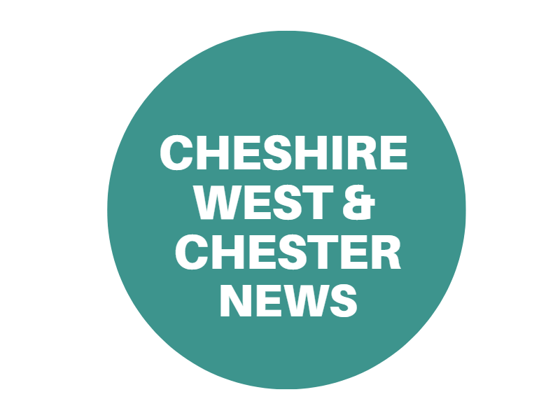 Green circle reading 'Cheshire West & Chester'