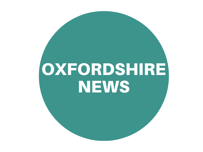 Green circle reading 'Oxfordshire news'