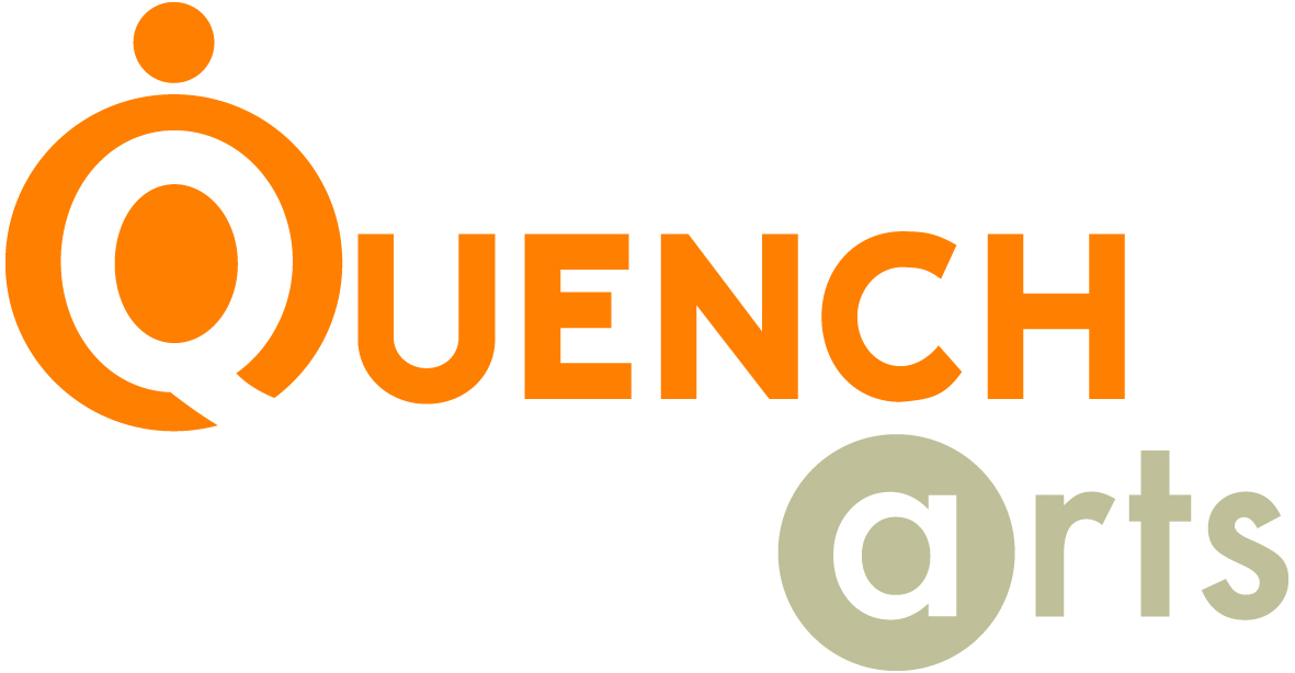 Logo stating the words Quench Arts