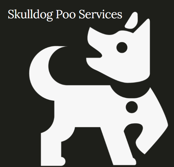 Skulldog Poo Services Mascot Dog