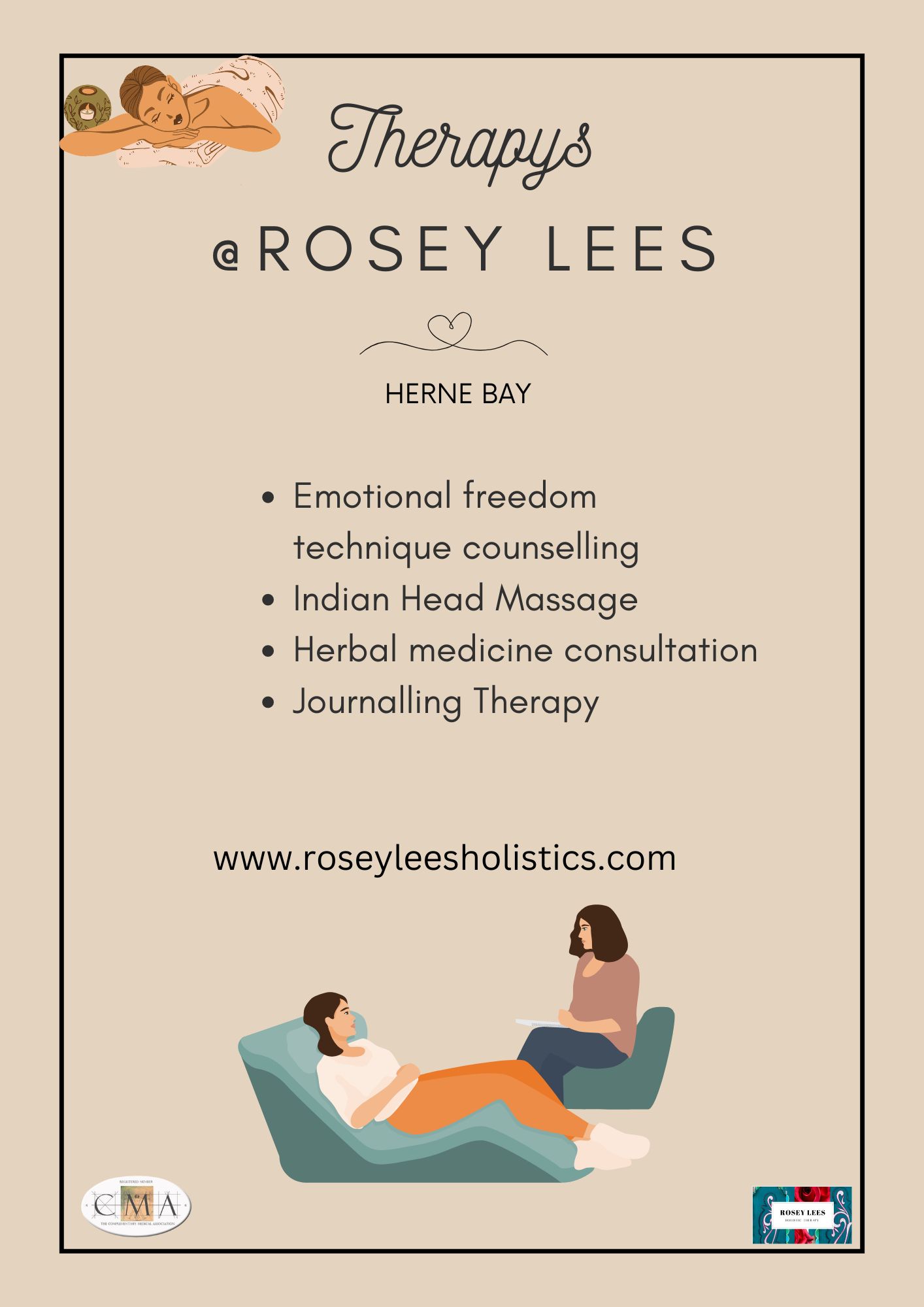 Rosey Lees flyer