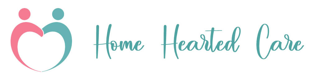 Home Hearted care Logo wording and heart image