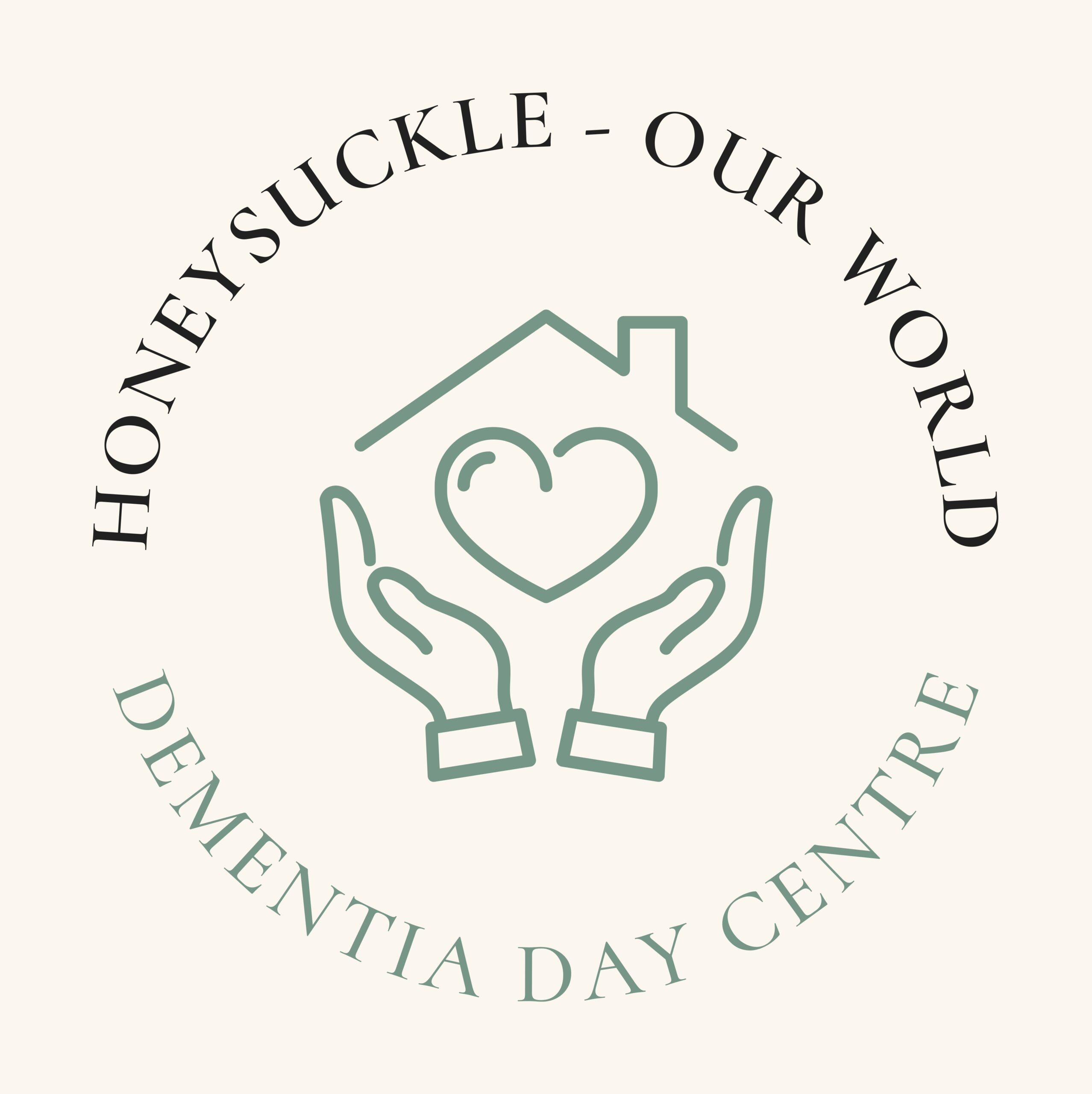 A stylised graphic representing our company’s name in bold lettering, accompanied by a small icon representing your loved one is safe in our hands.