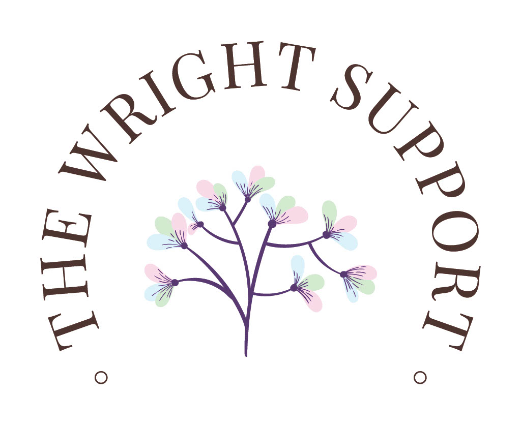 Company logo: Bold writing of company name with flowers icon