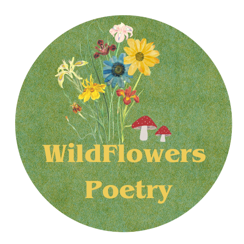 Company logo: A stylized graphic picture of our companies name, wildflowers poetry accompanied with flowers in a circle. 