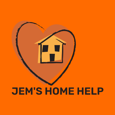 Company logo. House surrounded by a heart and the company name underneath