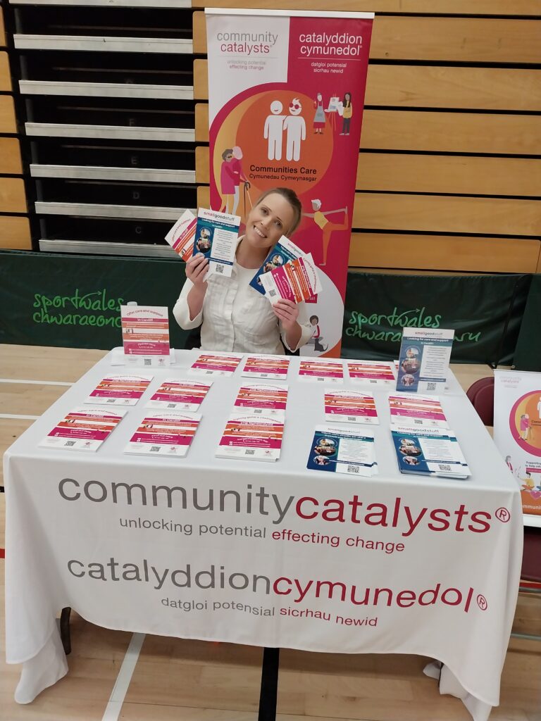 Photo of Sam Walker at the job fair