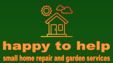 A logo that shows a house with clouds and the sun