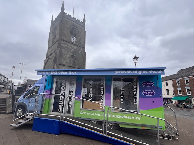 Photo of information bus