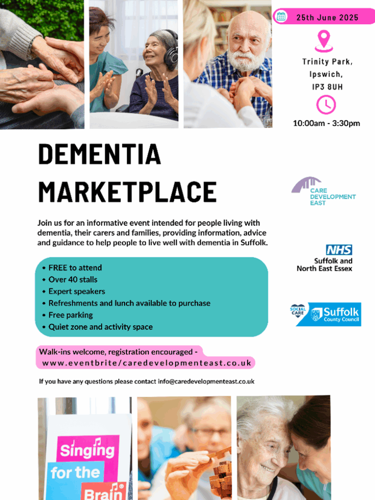 Dementia marketplace poster