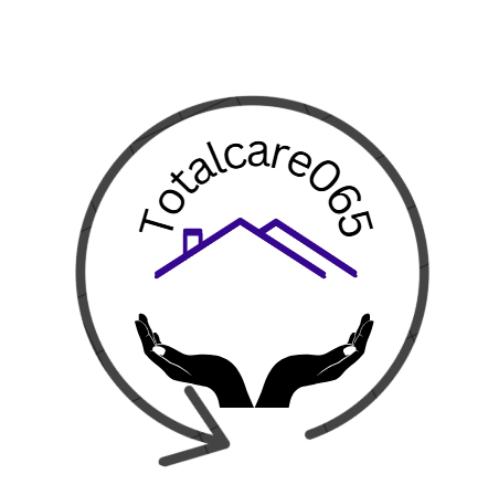 Totalcare065 logo (two hands and rooftops)