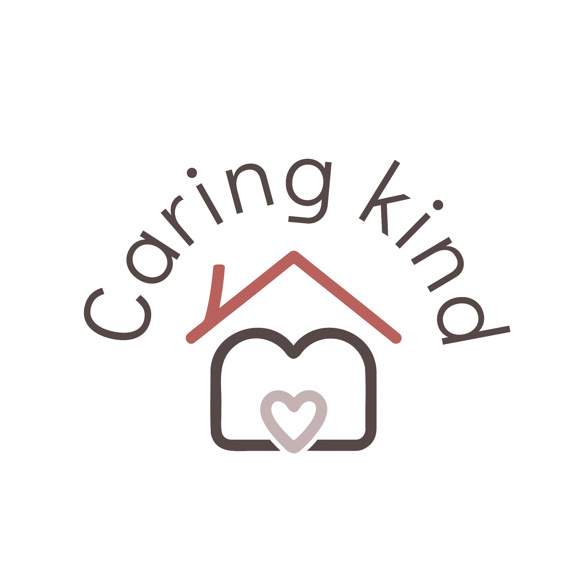 Represents Care, Kindness, Home support and love and respect.
