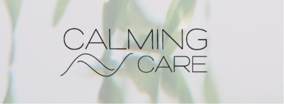 Business Logo: a graphic representing my business name promoting a cool and calming colour scheme