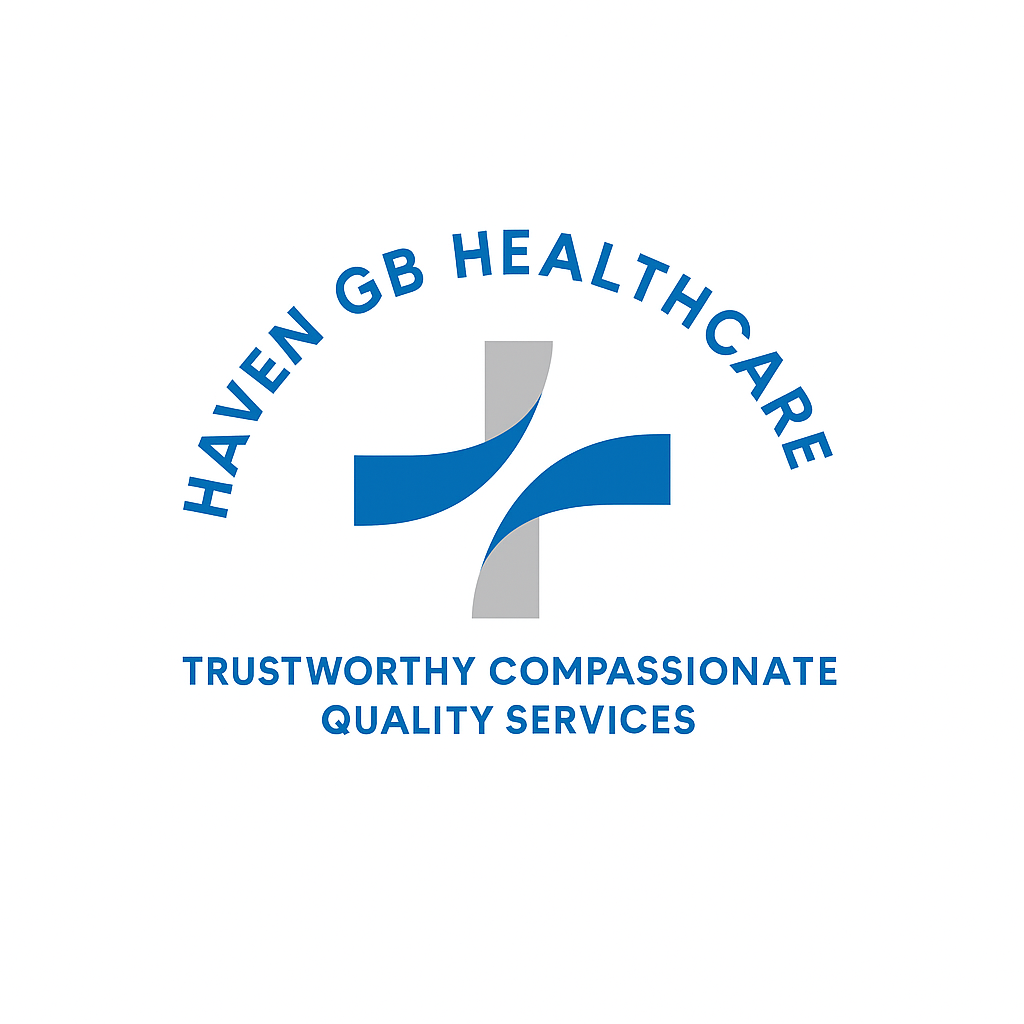 Company logo featuring the company name, symbolizing compassionate and professional home care services."