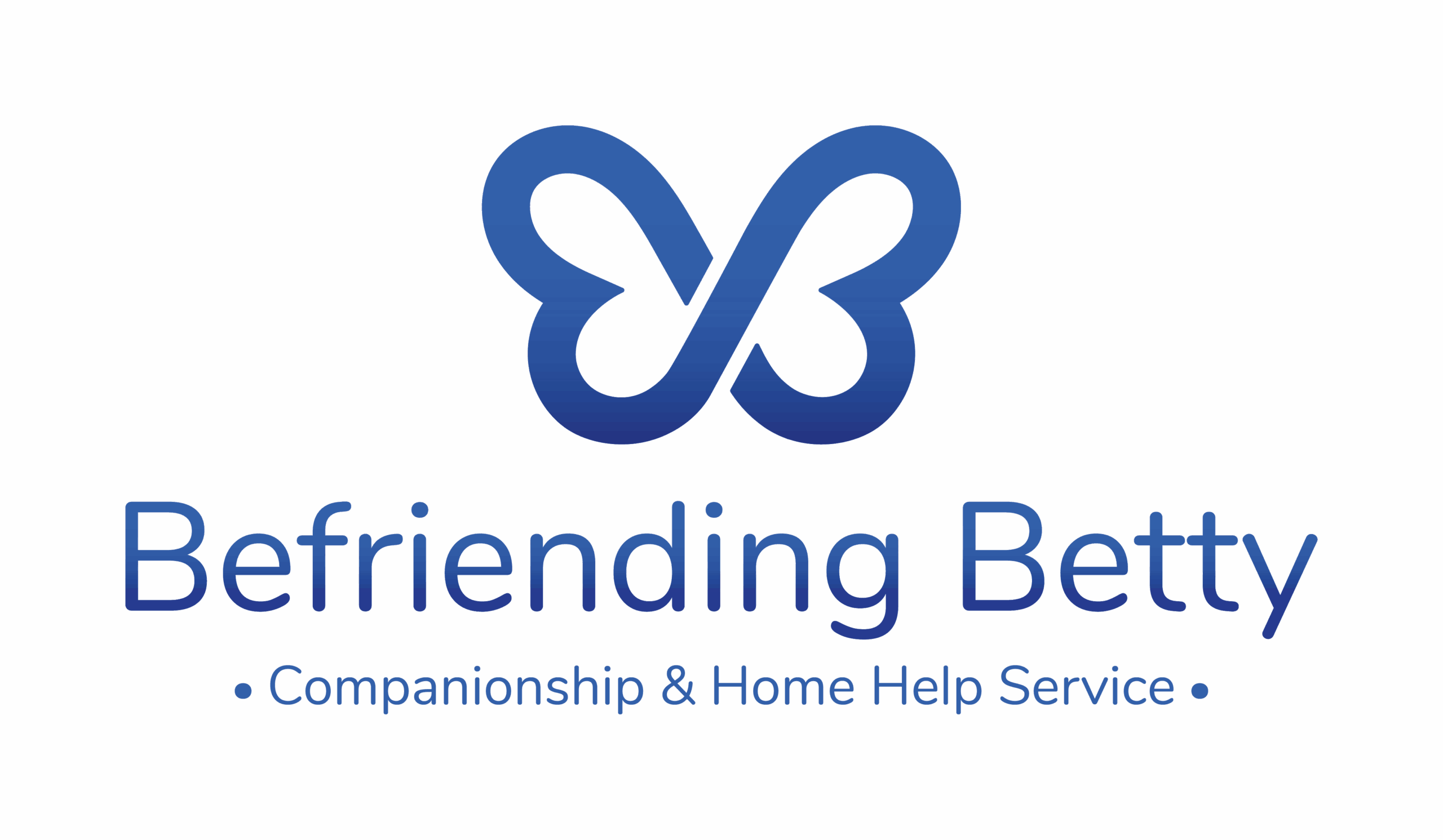Company Logo: A stylized graphic representing our business's name in bold lettering accompanied by a small icon of a blue butterfly