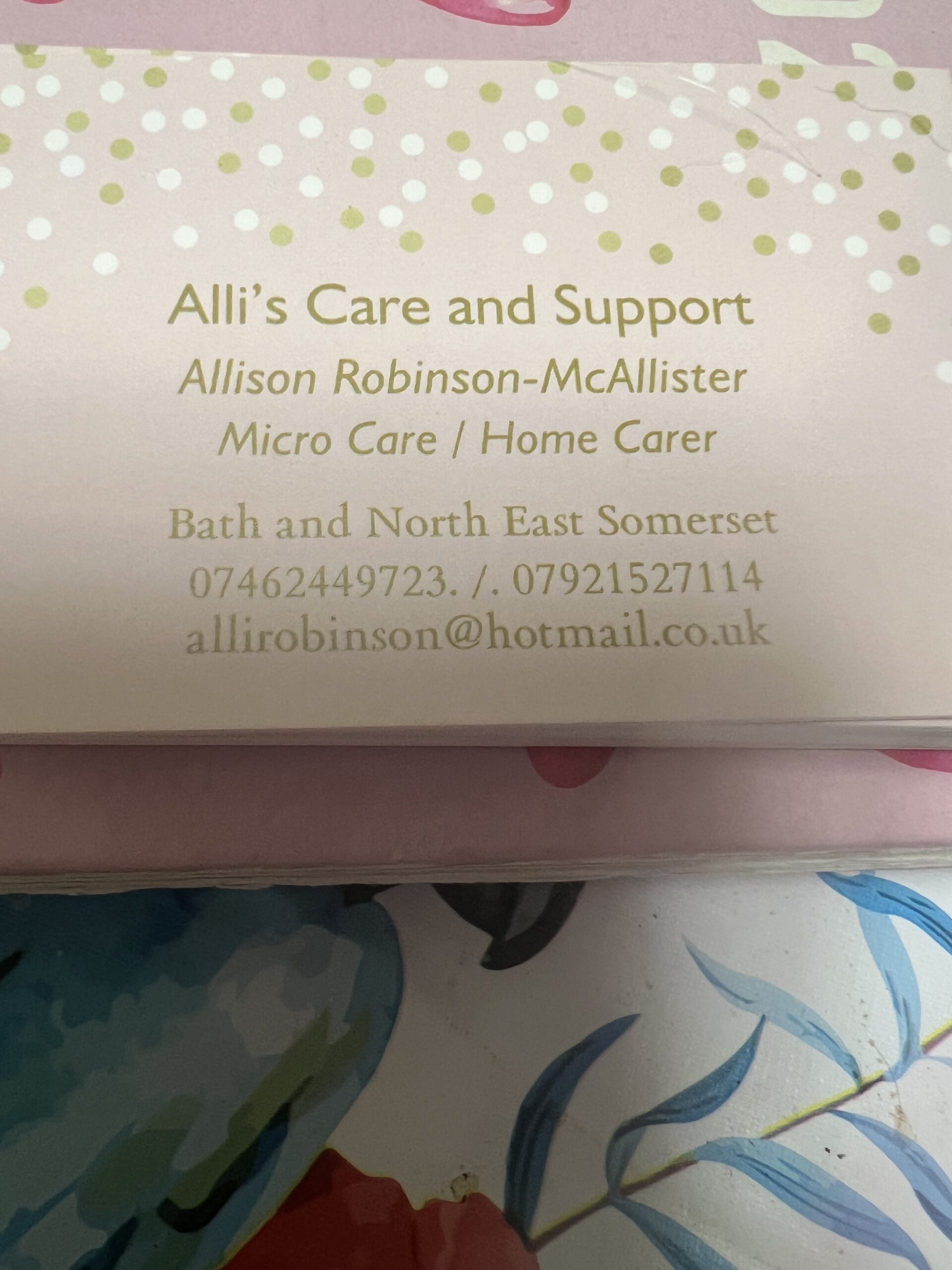 Allis Care And Support.