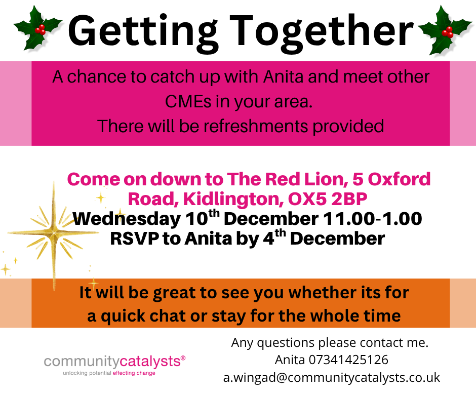 Details of Kidlington get together