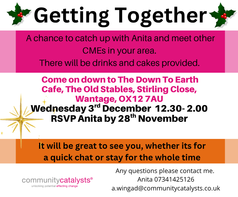 Details of Wantage get together