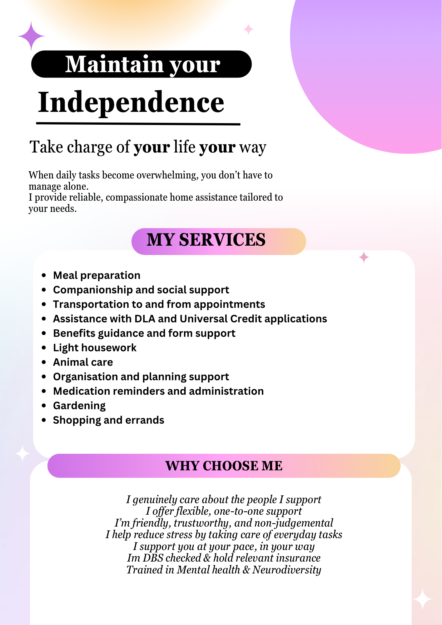 Assistance At Home