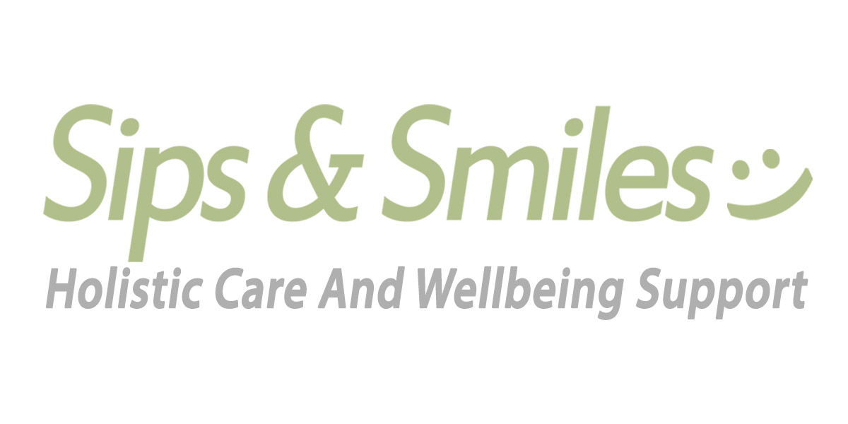 Company logo with stylised font and a smiley in green and grey