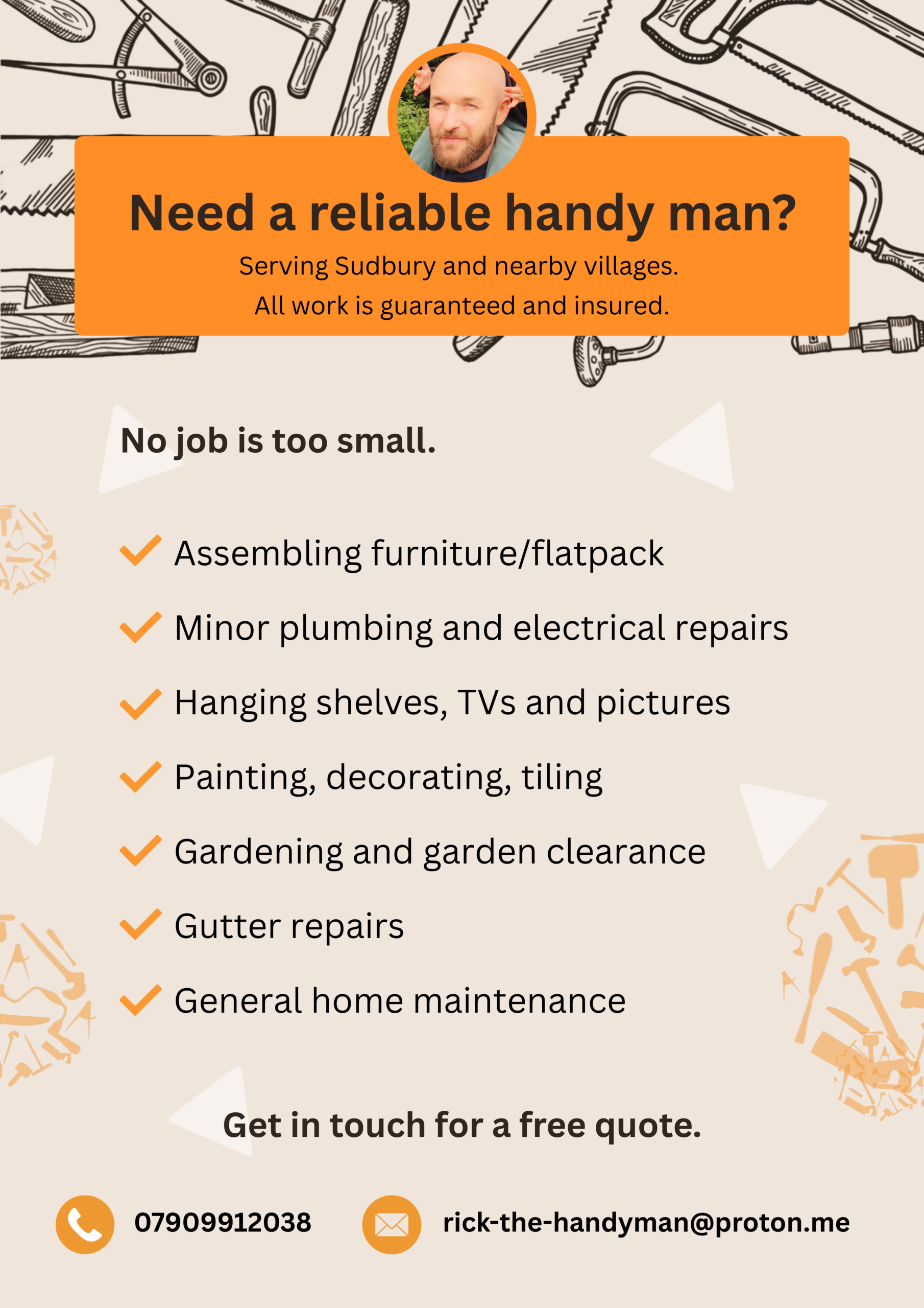 handyman flyer