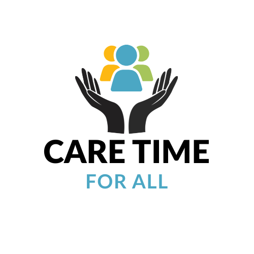 Company logo: Caring Hands Support Services in bold lettering, with a small icon of hands holding a heart.