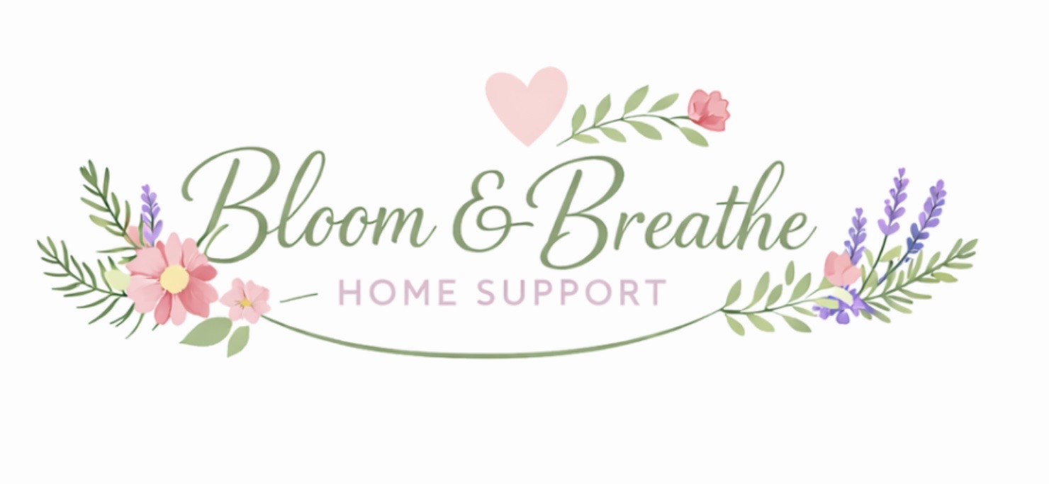 Company logo depicting a sprig of rosemary and lavender.