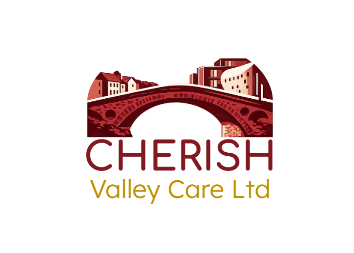 Company logo, abstract art of the famous Pontypridd Bridge