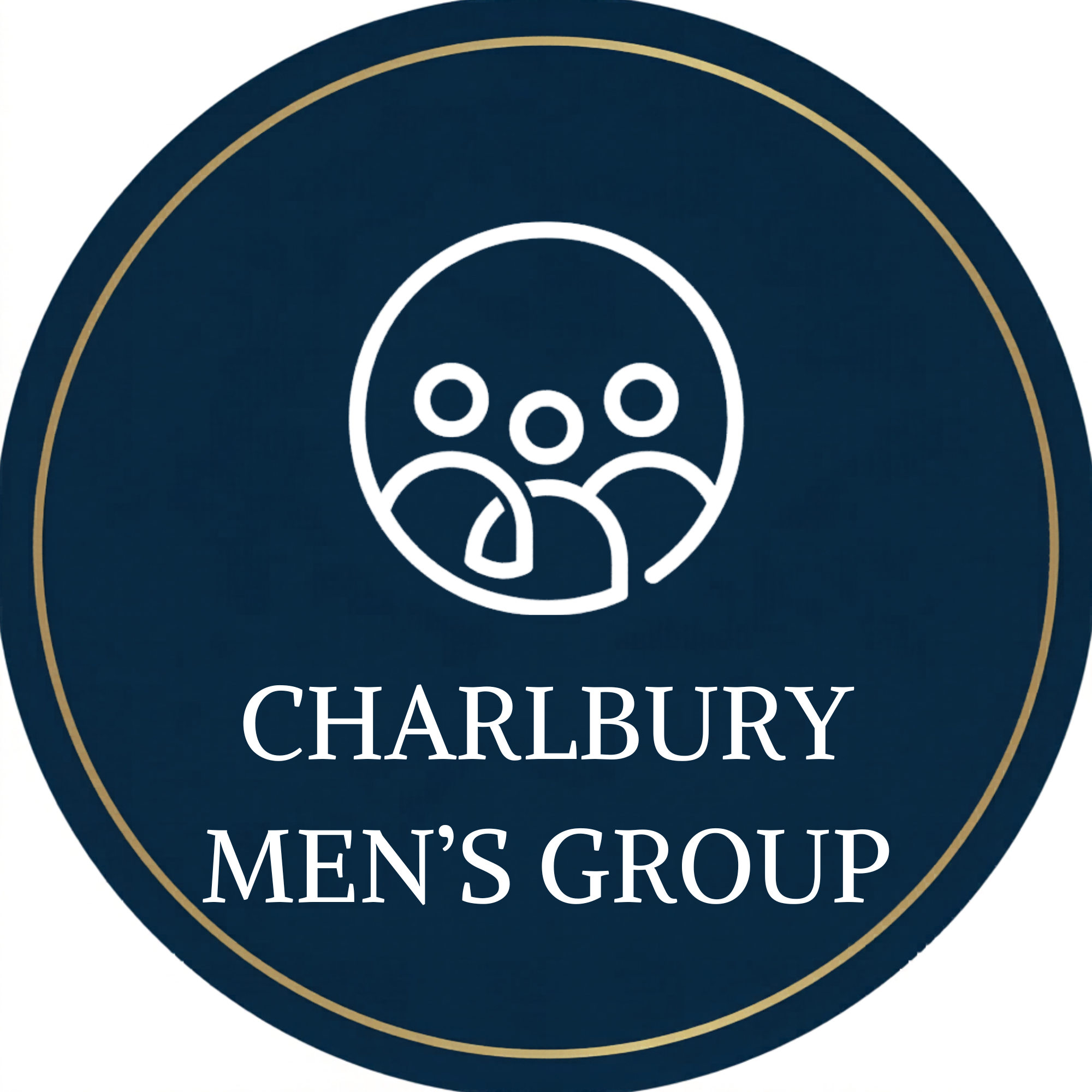 A stylised graphic representing a group of men.