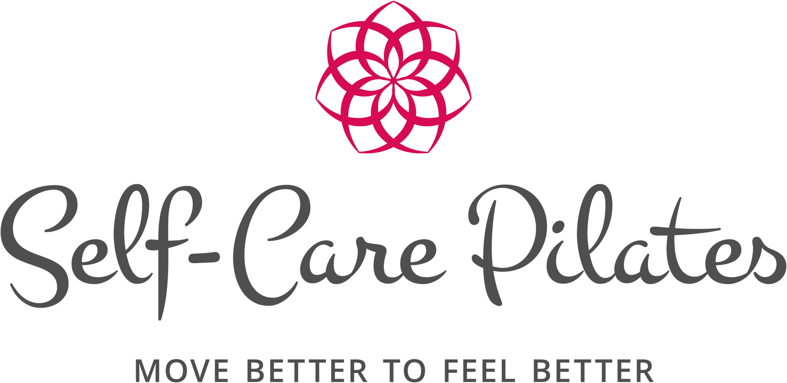 Company logo: the company's name in fluid lettering accompanied by a small icon of a flower