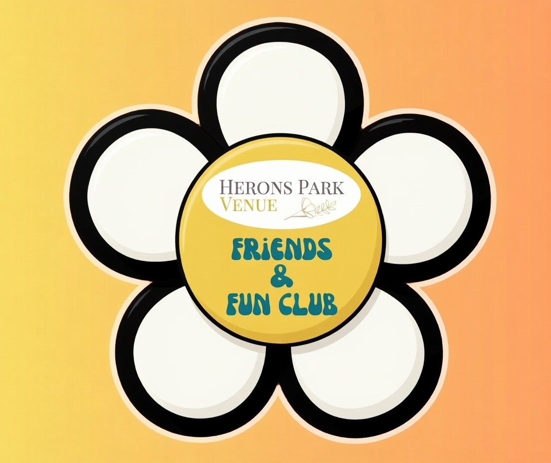 Company logo: A graphic representing our companies name in bold inside a flower