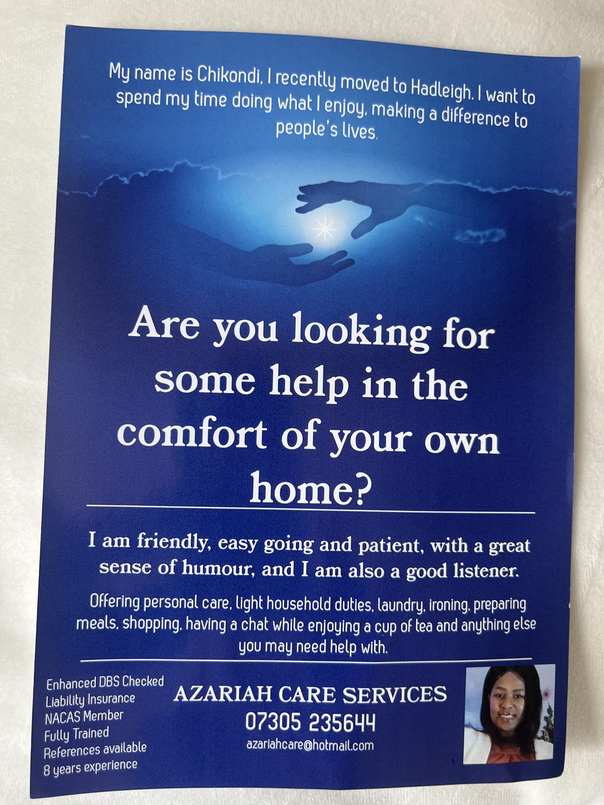 A company logo representing the services offered.
