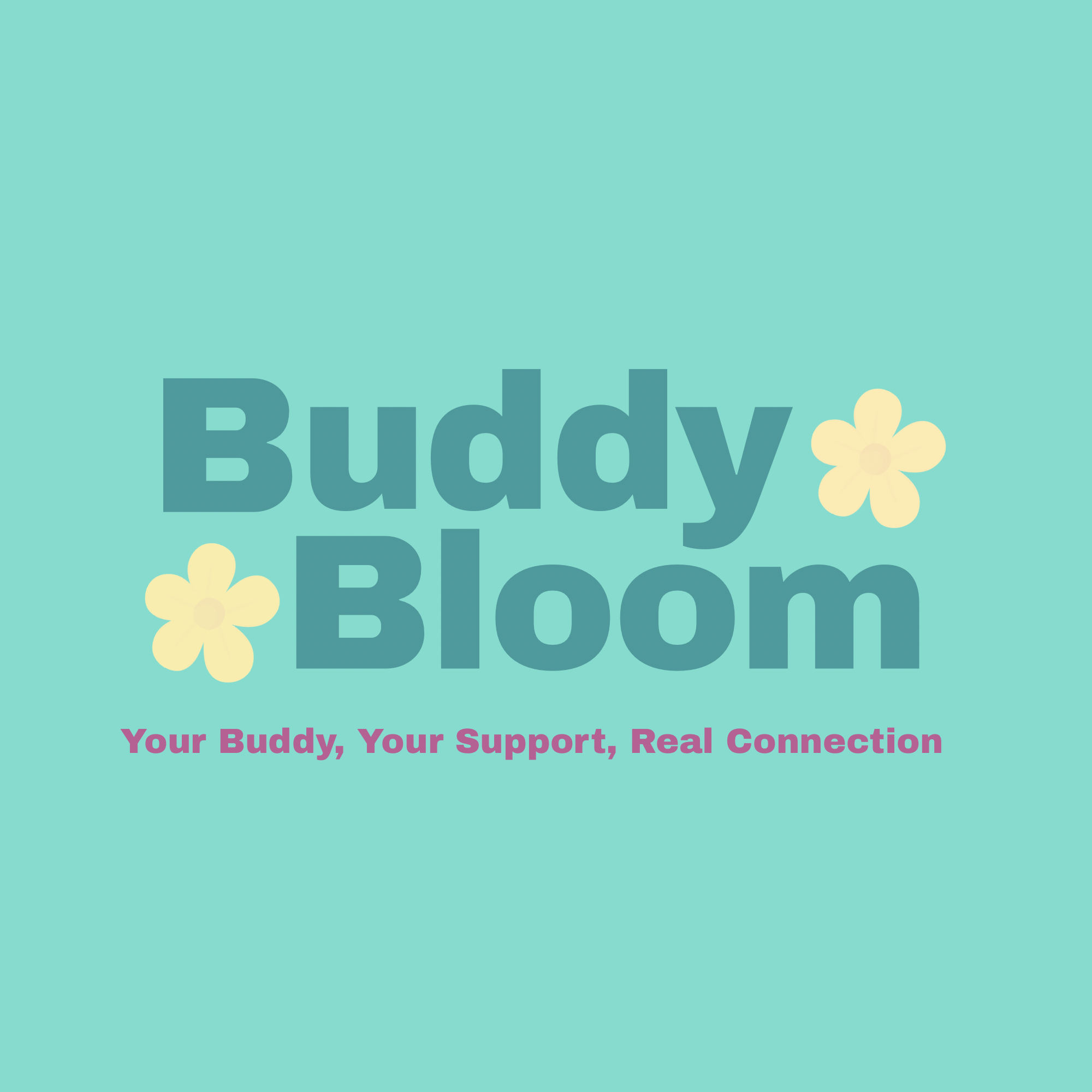 Company logo: A stylised graphic representing our company's name in bold lettering, accompanied by a small icon of Flowers
